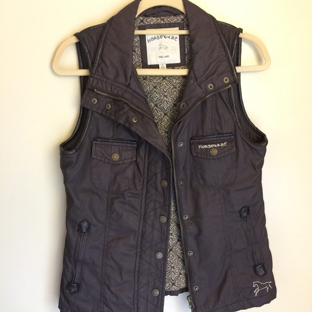 Horseware Ireland Brown Vest Size S MAKE OFFER